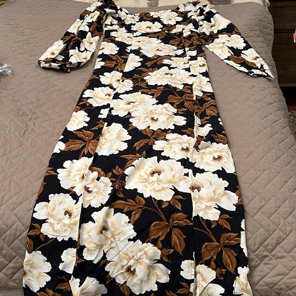 Old Navy Waist-Defined Square-Neck Maxi Dress/ NWT/ Small - Picture 5 of 13